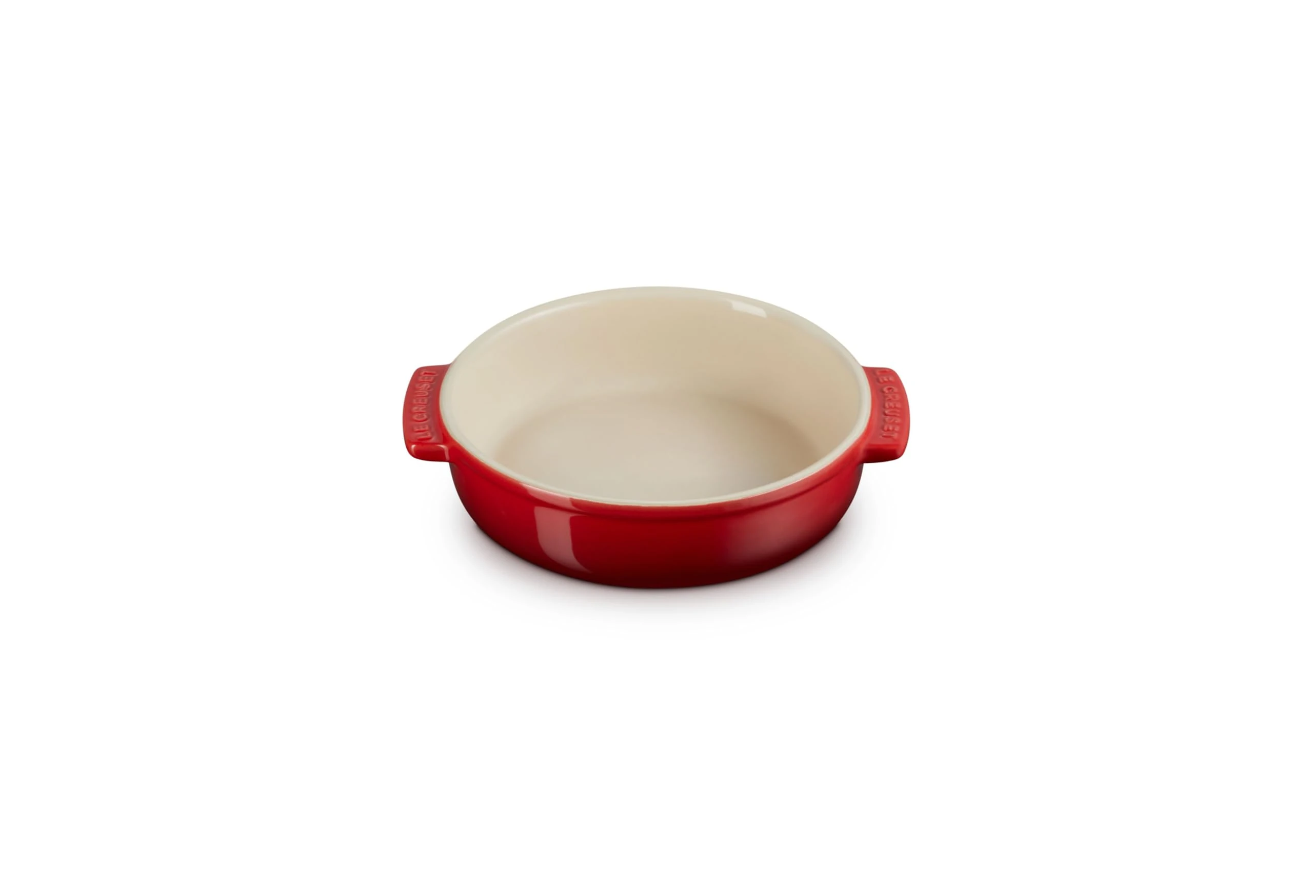 Le Creuset Stoneware Tapas Dish, 14 cm, Cerise, 72102140600001