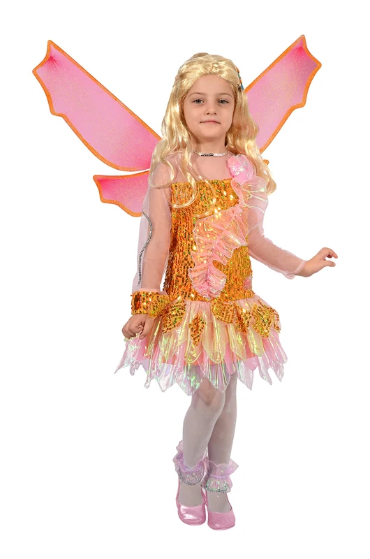 Ciao Winx Club Stella Tynix Costume - Size 7-9 Years