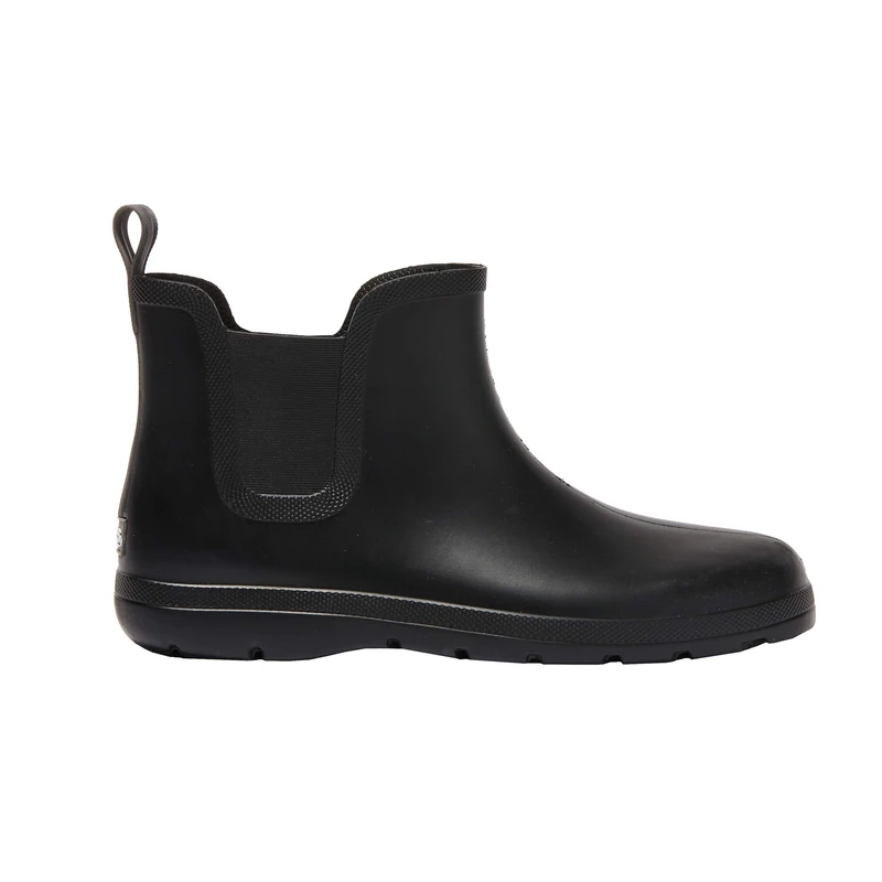 Totes Men's Cirrus Ankle Rubber Rain Boot, Black, 9 UK - Image 1