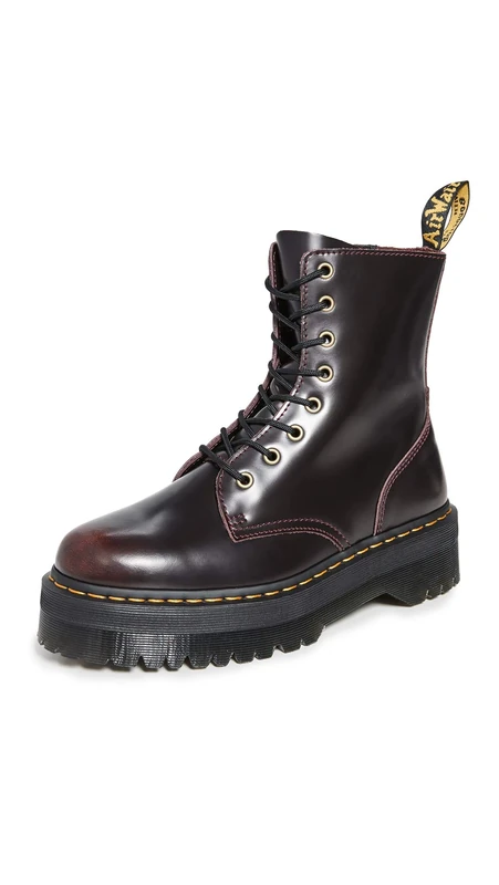 Dr. Martens 24764600 Unisex Adults’ Climbing Shoes, Red (Burgundy 24764600), 3 UK
