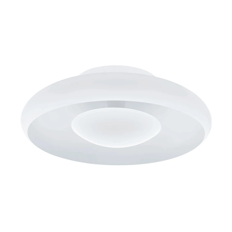EGLO Meldola Ceiling Light, Diameter 44.5 cm, Steel, 24 W, White