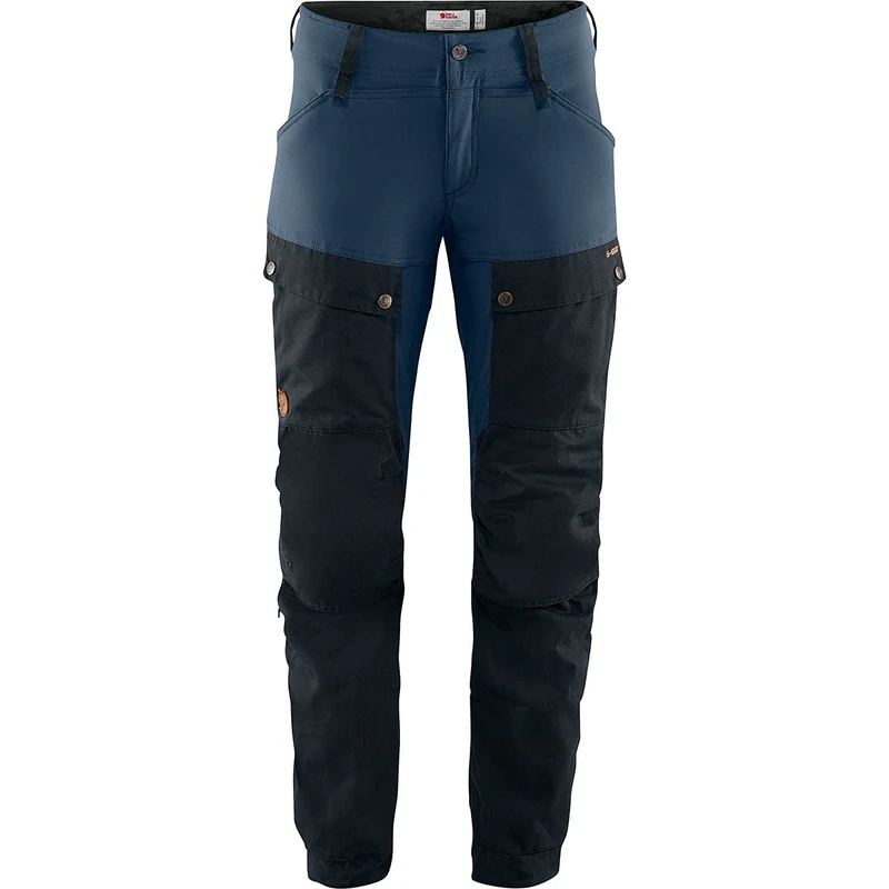 FJALLRAVEN 89898-555-520 Keb Trousers W Reg Pants Women's Dark Navy-Uncle Blue Size 38
