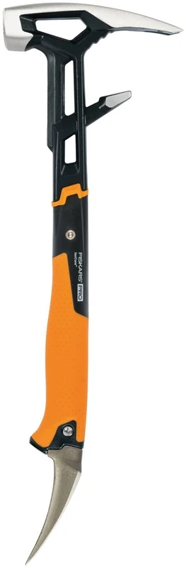 Fiskars Demolition Tool IsoCore M for a Variety of Demolition Jobs, Length: 46.2 cm, Weight: 1.38 kg, Black/Orange, 1027220