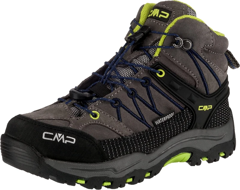 CMP Rigel Mid, Unisex Kids’ High Rise Hiking Shoes, (Graffite-Marine 35ud), 11 UK (30 EU)