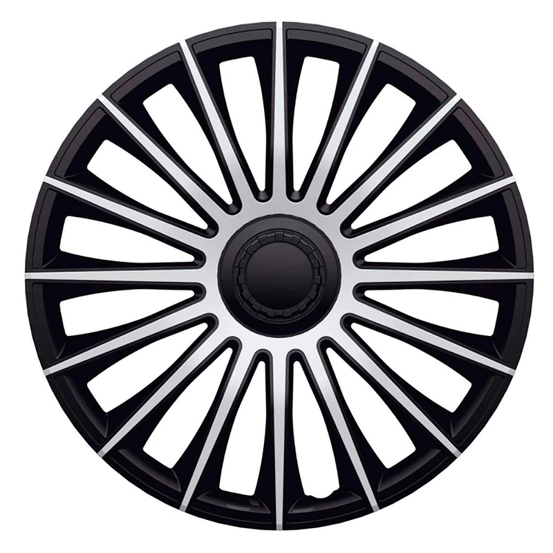 J-Tec Set of 4 wheel covers Austin 13-inch silver/black