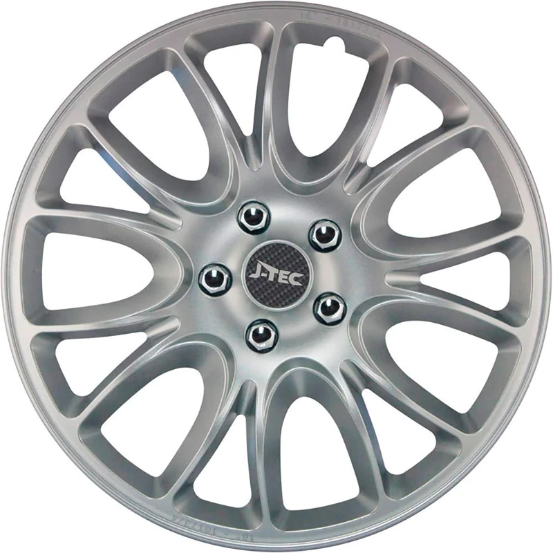 J-Tec Set wheel covers Hero 14-inch silver