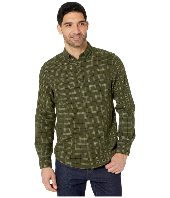FJALLRAVEN F82979-662 Övik Flannel Shirt M Deep Forest S