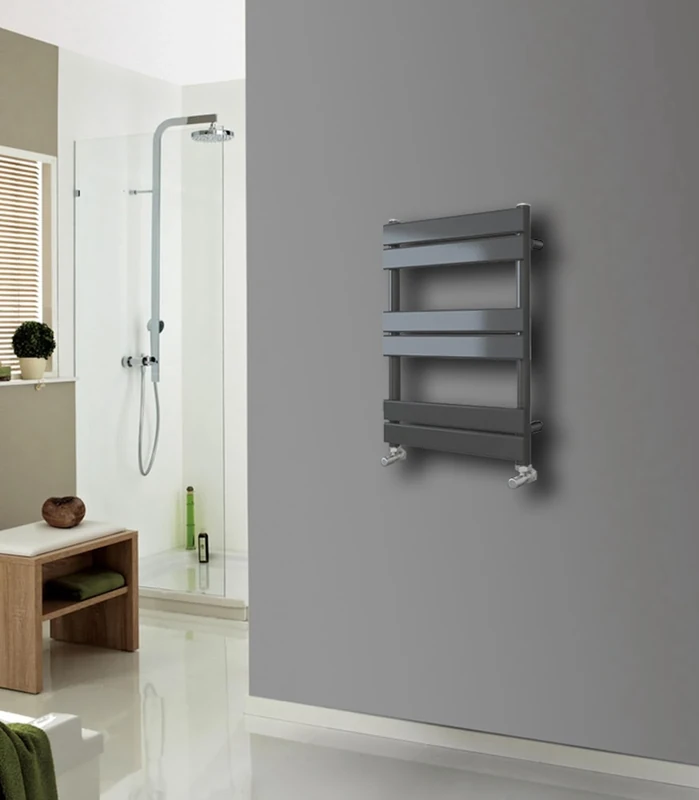 Keenware KTW-002 Towel Warmer Radiator, Anthracite Grey, 650 x 400 mm