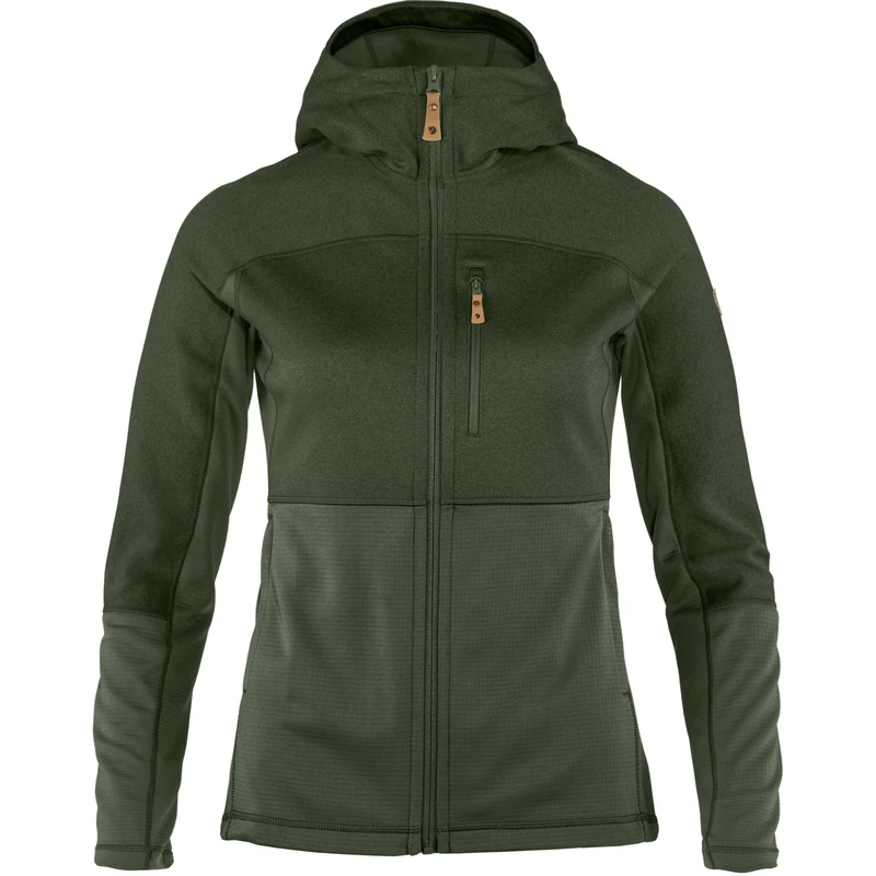 Fjällräven Women's Abisko Trail Fleece W Sweater, Deep Forest, XS
