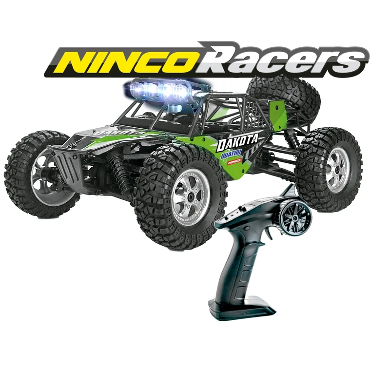 Ninco NincoRacers Dakota 1/12 Scale RC Desert Buggy and 4 Wheel Drive, Black, 34 x 26 x 15.5 cm, NH93140