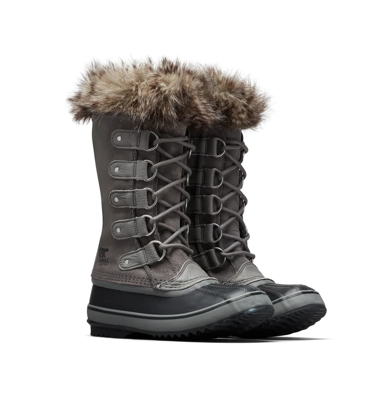 Sorel JOAN OF ARCTIC WATERPROOF Women's Snow Boots, Grey (Quarry x Black), 8 UK