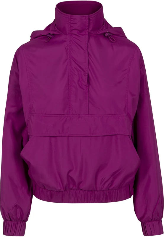 Urban Classics Women's Panel Pull Over Jacket, Purple (Viola 01725), M