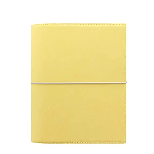 Filofax Domino Soft Lemon A5 Organiser