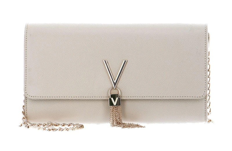 Valentino Pochette 1r4-divina Unique for Women, 4.5x12x27 Centimeters (B x H x T), beige, ÚNICA