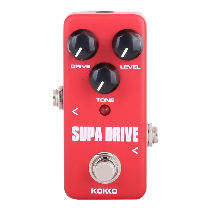 Kokko SUPADRIVE Overdrive Pedal – Compact Analog Guitar Overdrive Pedal with Warm Sound and True Bypass - Image 1