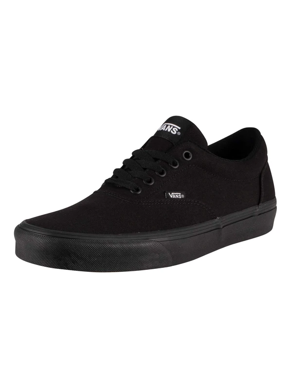 Vans Doheny, Men’s Trainers, Black ((Canvas) Black/Black 186), 12 (47 EU) - Image 1