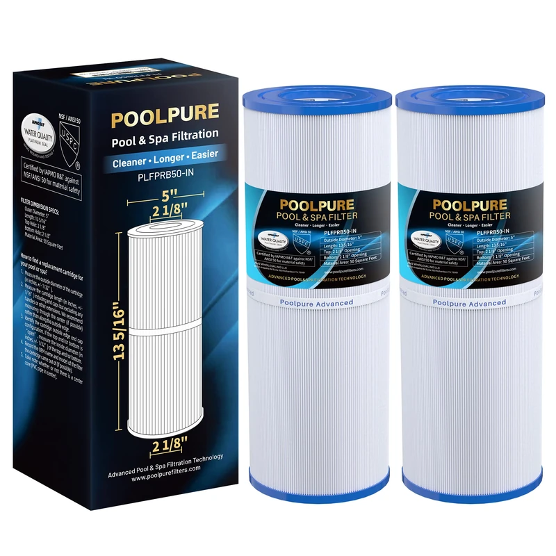 POOLPURE Spa Filter Replacement for Pleatco PRB50-IN, U
