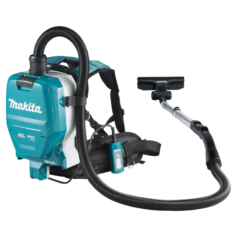 Makita DVC261ZX11 (36V) Twin 18V Li-Ion LXT Brushless Backpack Vacuum Cleaner - Batteries and Charger Not Included
