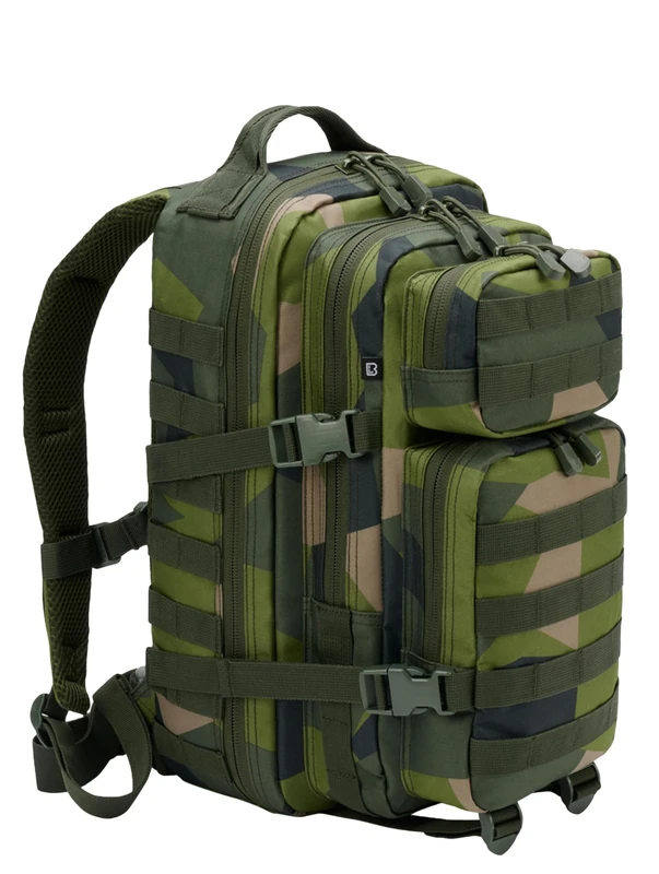 Brandit US Cooper Sac À Dos Medium, Unisex Bag, Camouflage Suédois, Basic / 25 Liter - 8007-125-OS