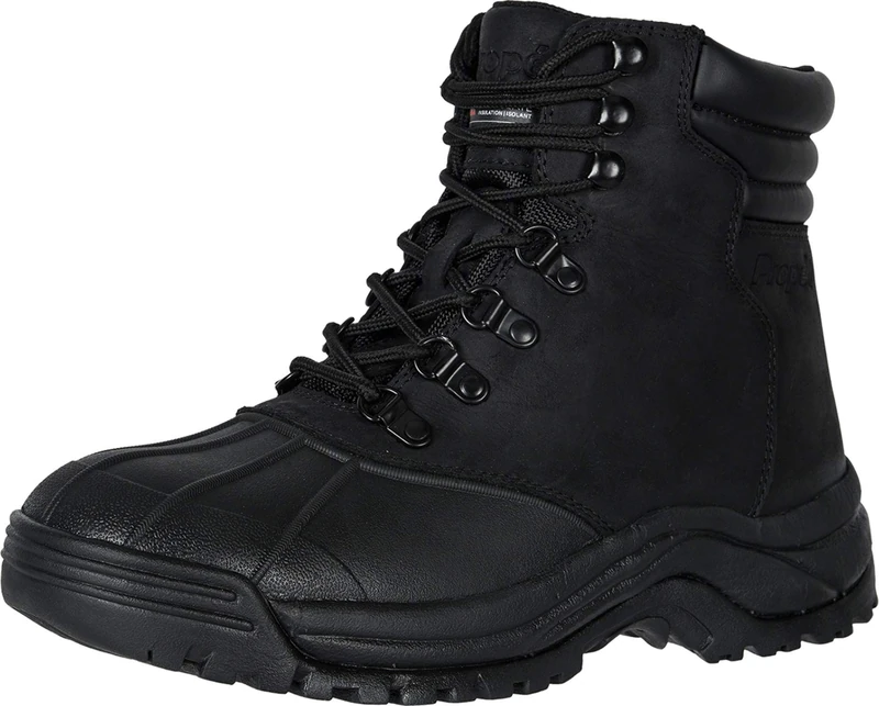 Propét Men's Blizzard Mid Lace Snow Boot, Black, 6.5 UK