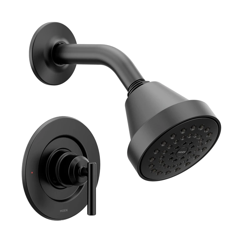 Moen T2902EPBL Gibson Posi-Temp Pressure Balancing Eco-Performance Modern Shower Only Trim Valve Required, Matte Black