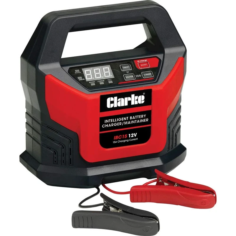 Clarke LATEST IBC15 INTELLIGENT 15A BATTERY CHARGER 12V