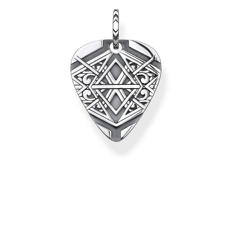 Thomas Sabo Men Pendant Dog Tag 925 Sterling Silver PE836-637-21