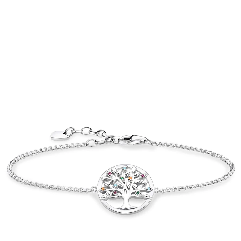 Thomas Sabo Women Bracelet Tree of Love 925 Sterling Silver A1868-477-7-L19v