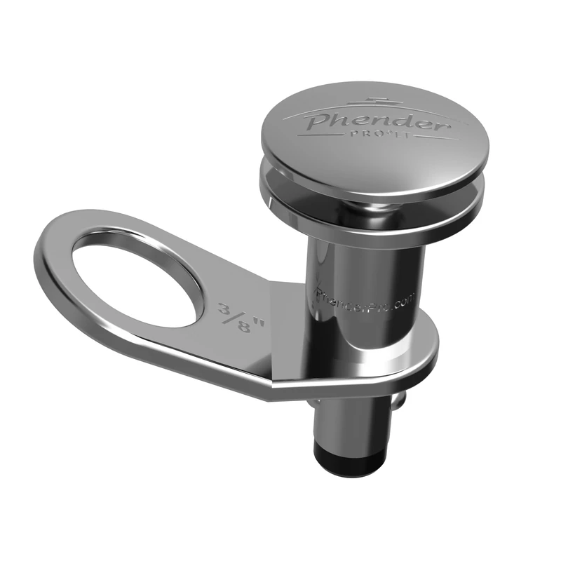 PHENDER PRO - 3/8'' Quick-Release Fender Holder Pin Docking | Easy to Use, 316 Stainless Steel, Corrosion Resistance