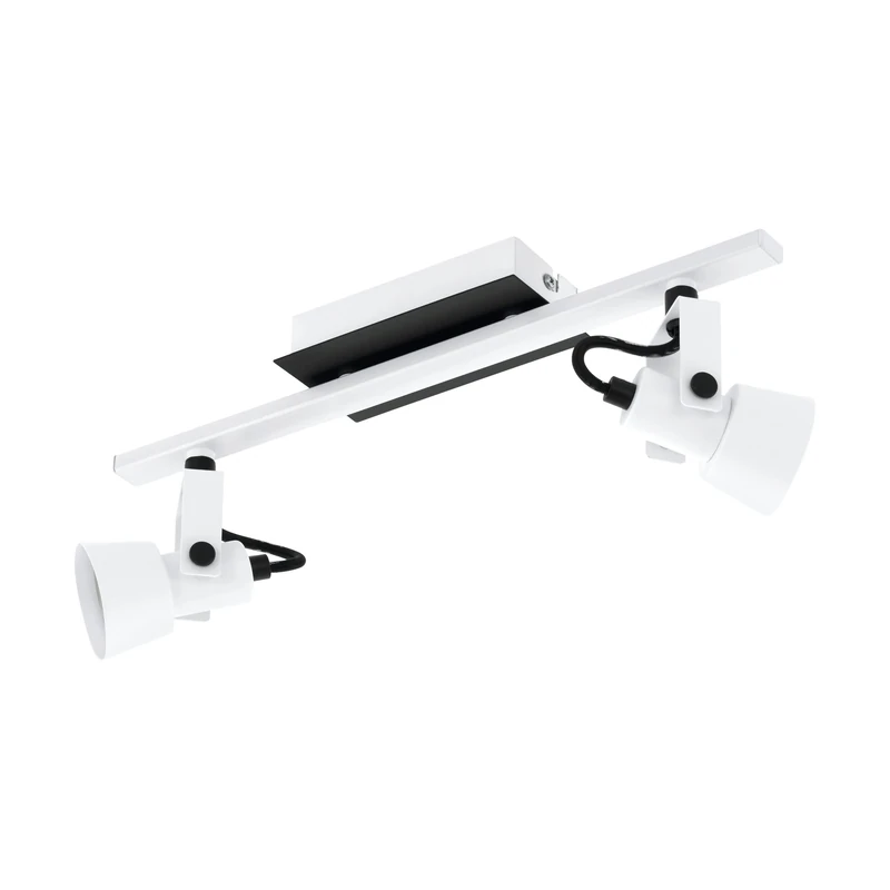 EGLO 97372 Spotlight from The Trillo Series Made of Steel in White, Black