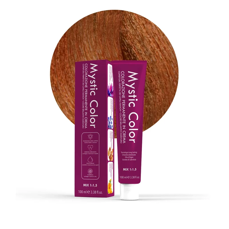 Capello Point Mystic Color 7.44 Intense Copper Blonde 100ml - Image 1