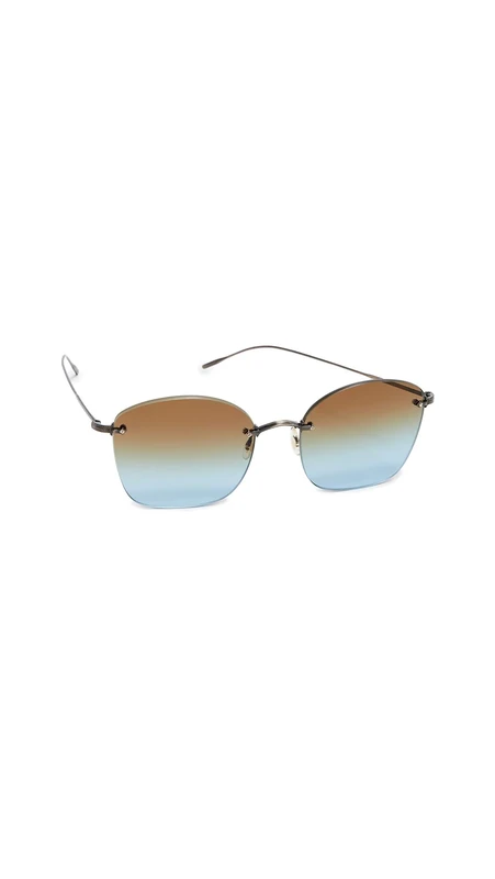 Oliver Peoples MARLIEN OV 1265S ANTIQUE GOLD/BROWN BLUE SHADED 58/20/145 women Sunglasses