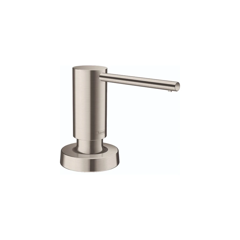 Hansgrohe 40448801 Soap Talis Dispenser, Steel Optic - Image 1
