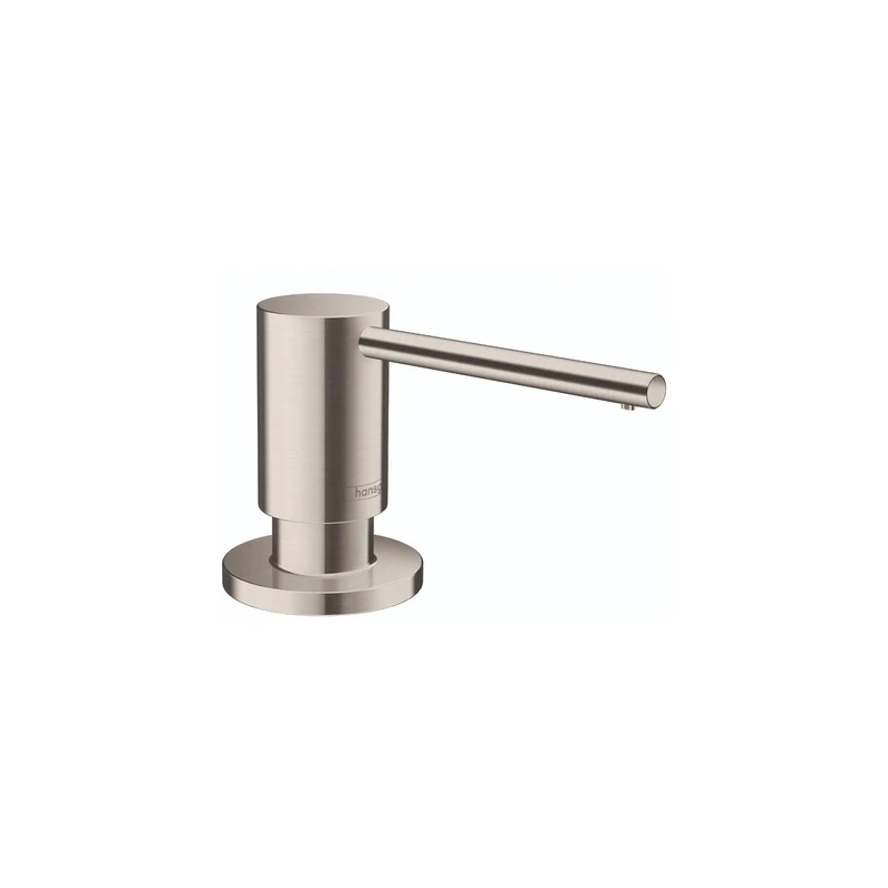 Hansgrohe 40438801 Focus Soap Dispenser, Steel Optic