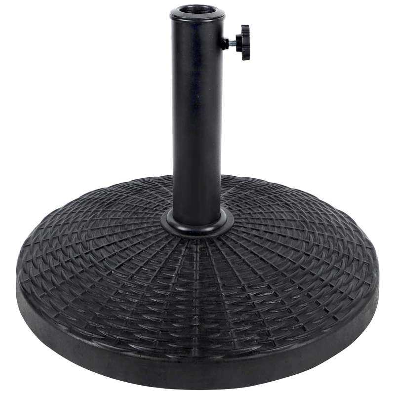 Blissun 22 lbs Heavy Duty Patio Market Umbrella Base Stand (16.5")
