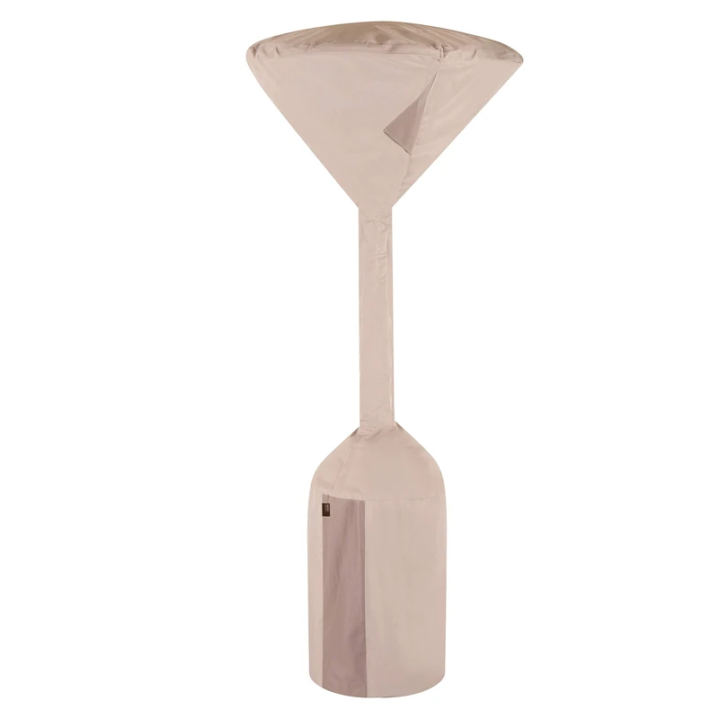 Modern Leisure 2917 Monterey Stand-Up, Patio Heater, Outdoor Cover (18.5 Bottom 95 H x 32 Top D inches) Water-Resistant, Khaki/Fossil