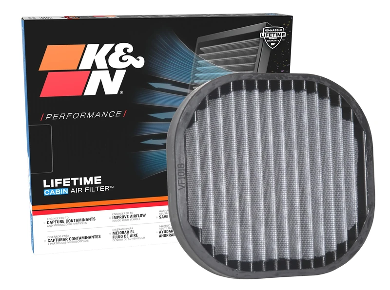 K&N Premium Cabin Air Filter: High Performance, Washable, Clean Airflow to your Cabin: Designed for Select 2000-2009 HONDA (S2000), VF1018