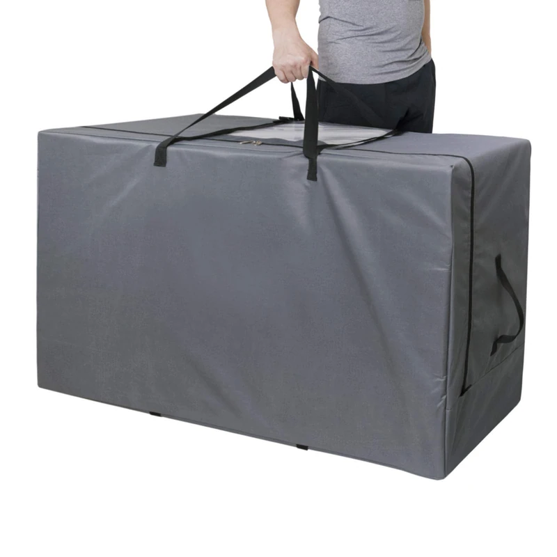 Cuddly Nest Folding Mattress Storage Bag - Heavy Duty Carry Case for Tri-Fold Guest Bed Mattress (Fits 6" Queen Mattress) - Image 1