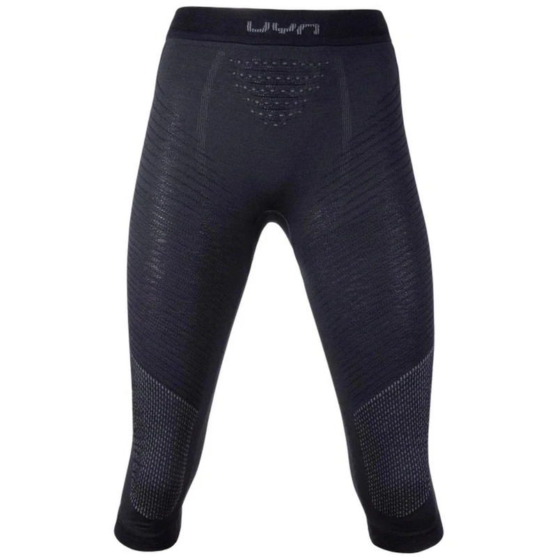 UYN Fusyon Three Quarter Thermal Compression Trousers - Black/Anthracite/Anthracite, Small/Medium - Image 1