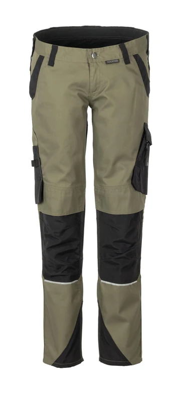 Planam Norit Women's Cargo Trousers Olive Black Model 6415 Size 10