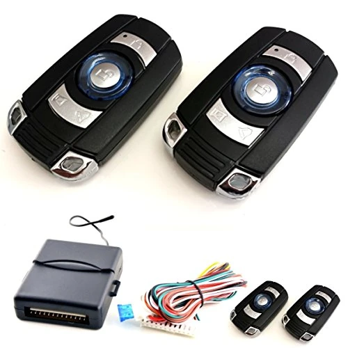 akhan AKH66164076 100F14 Radio Remote Control Set Conversion Kit Including 2 Handheld Transmitter for All 12V Central Locks