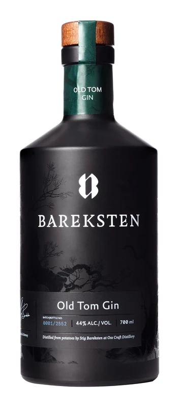 Bareksten Old Tom Gin 1 x 700ml Distinctive juniper note with a earthy herbal note and floral scents Aromatic with a fruity note - Image 1