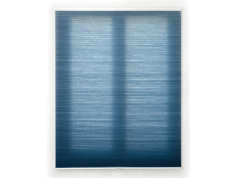 Blindecor Bee Honeycomb Pleated Blind - Available in More Colours and Sizes 95 x 230 cm blue - Image 1
