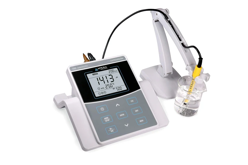 Apera Instruments EC820 Precision Conductivity Meter with Highest Accuracy (±0.5% F.S. ±1 digit)