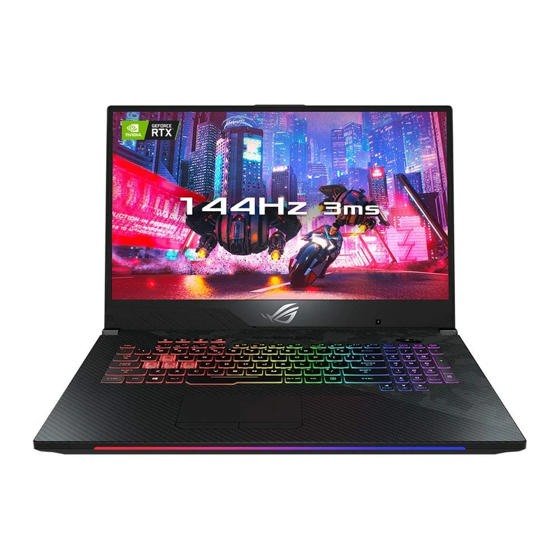 ASUS ROG GL704GV NVIDIA RTX 2060 17.3-Inch Notebook - (Black) (Intel Core i7-8750H, 16 GB RAM, 1 TB HDD Plus 256 GB SSD, NVIDIA RTX 2060 Graphics Card, Windows 10)