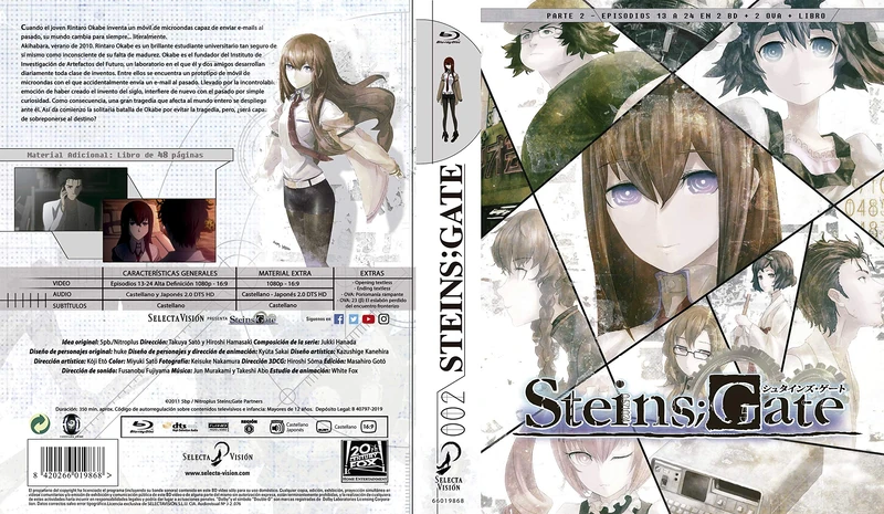 Steins Gate Episodios 13 A 24 (Edición coleccionistas) - BD
