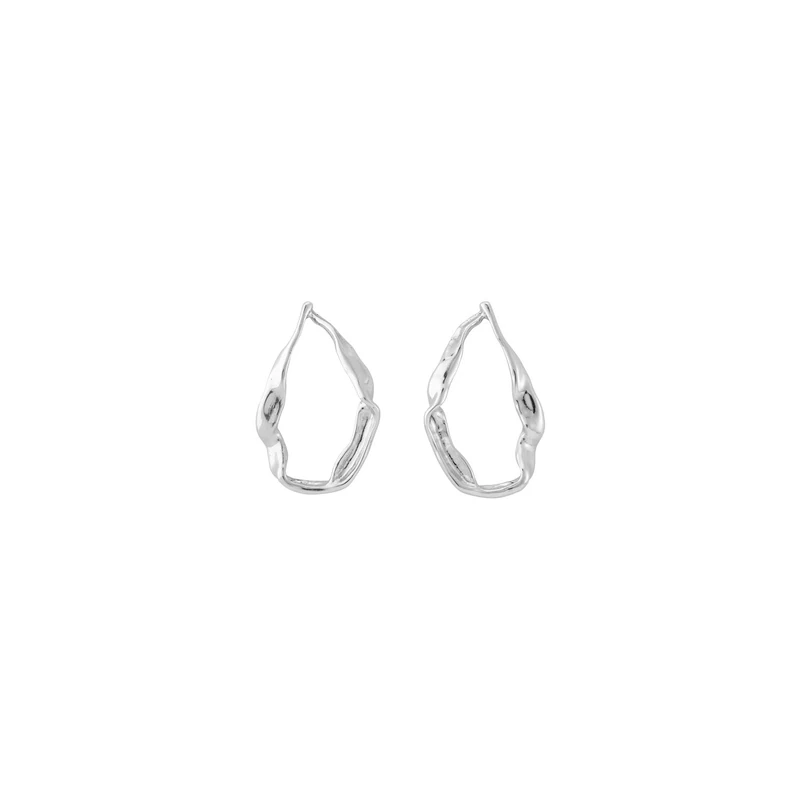 Pendant Maxi of Eslabones in Alloy of Metal Plated in Silver of Sterling Mín Longitud: 5,4