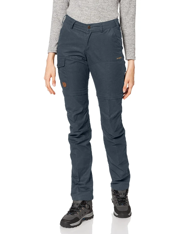 Fjallraven Karla Pro Zip-off Trousers W Sport Trousers - Dark Navy, 48