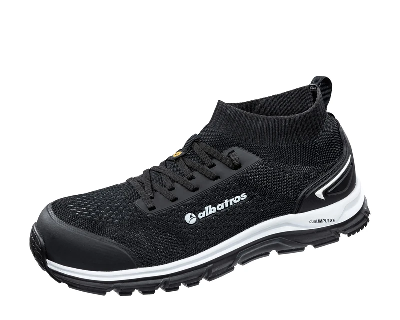 ALBATROS Ultimate Impulse Black Low 646720-41 ESD Safety Shoes S1P Size: 41 Black 1 Pair