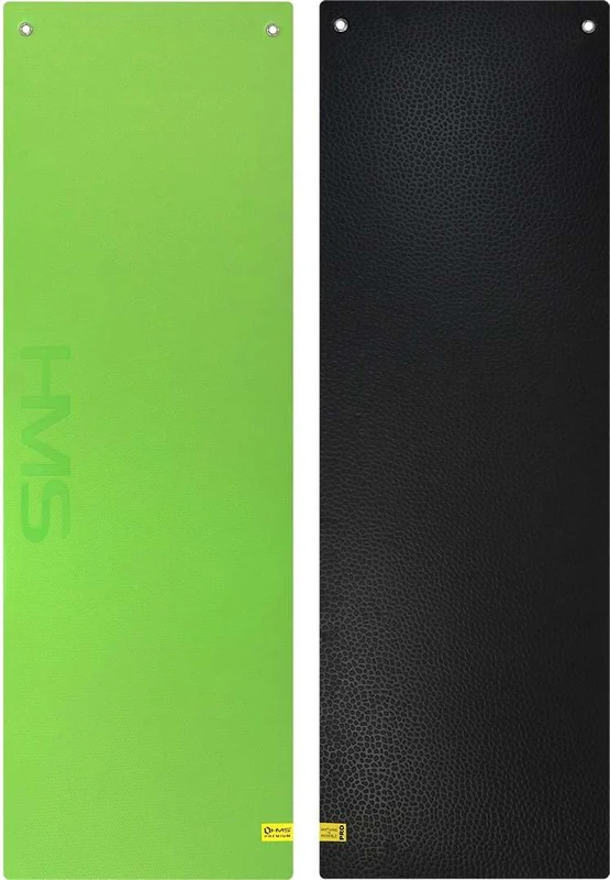 HMS MFK03 Premium Professional Fitness Mat Green